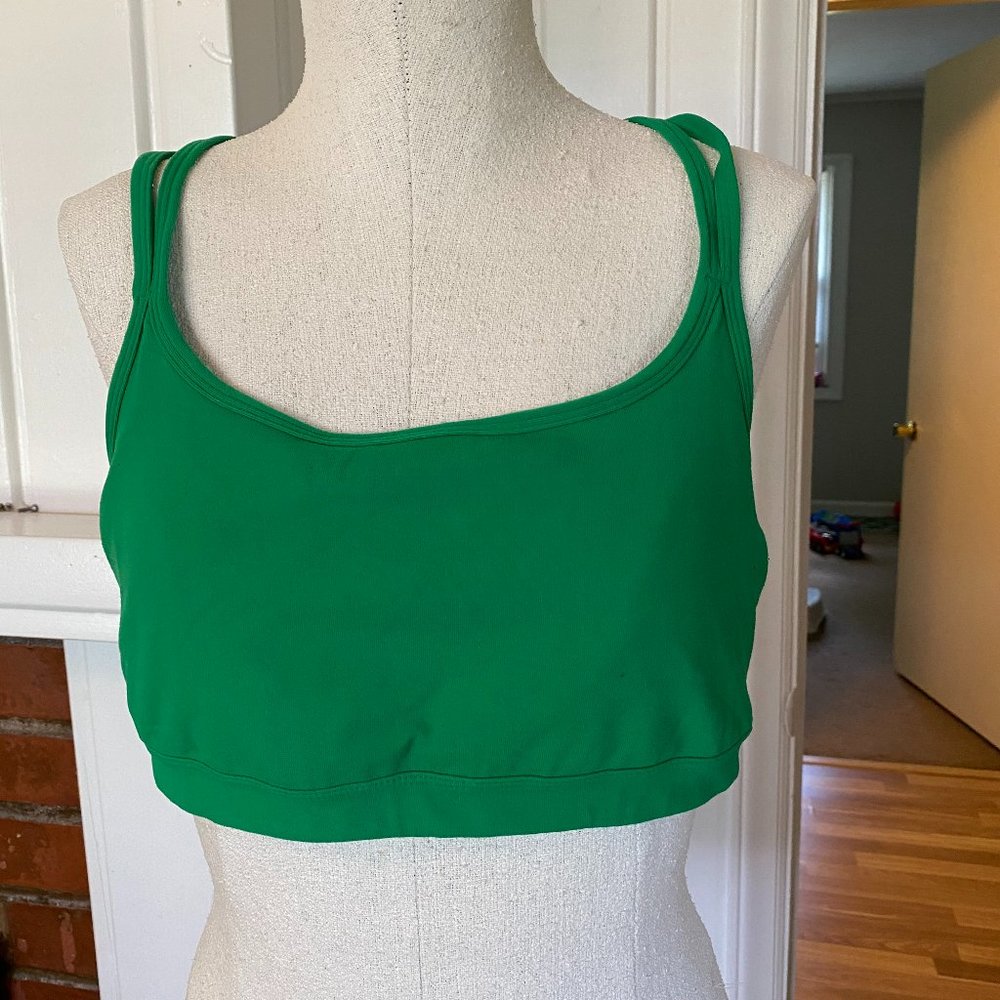 Athleta Full Focus Bra- Kelly Green